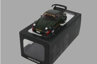 RWB Porsche 911 PENTHOUSE GREEN 2008 GT Spirit 1:18 Resinemodell (Türen, Motorhaube... nicht zu öffnen!)